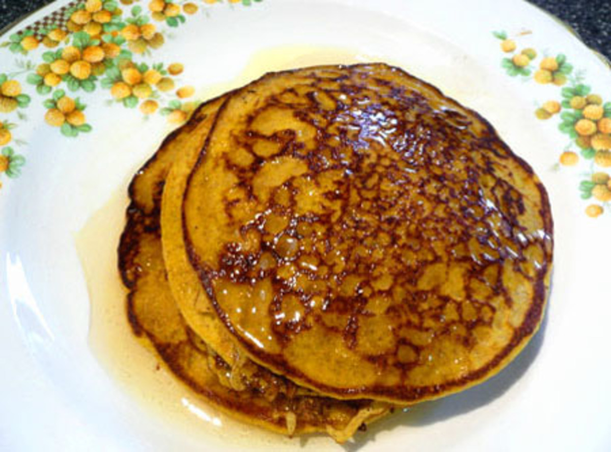 Pancakes Senza Glutine alla Zucca