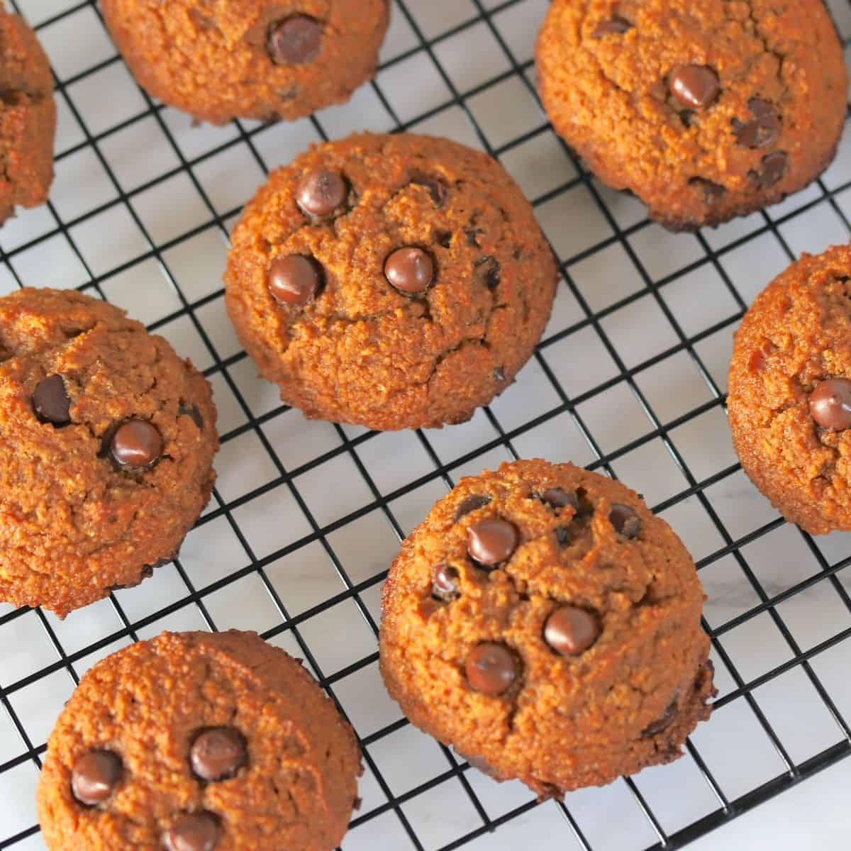 Biscotti Keto Zucca e Gocce di Cioccolato