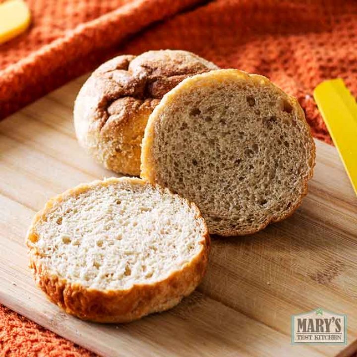 Panini alla Fibra di Ceci (vegani, ad alto contenuto proteico, pane low carb)