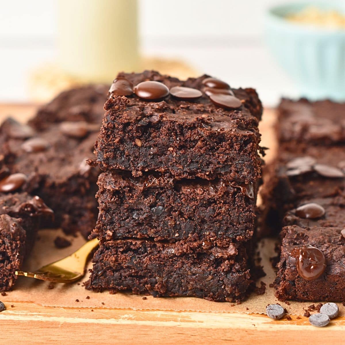 Brownies Sani ai Fagioli Neri