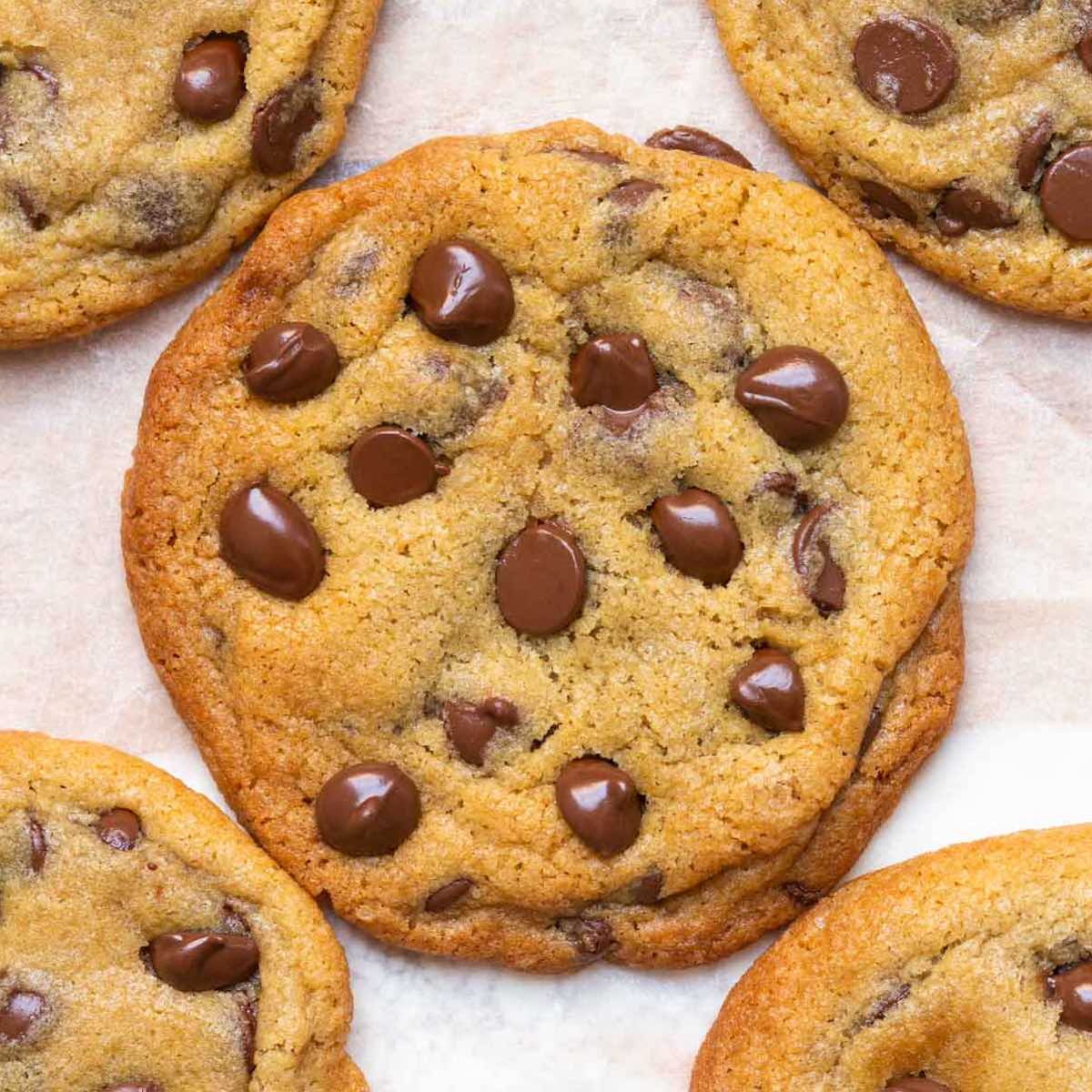 Biscotti Senza Zucchero con Gocce di Cioccolato