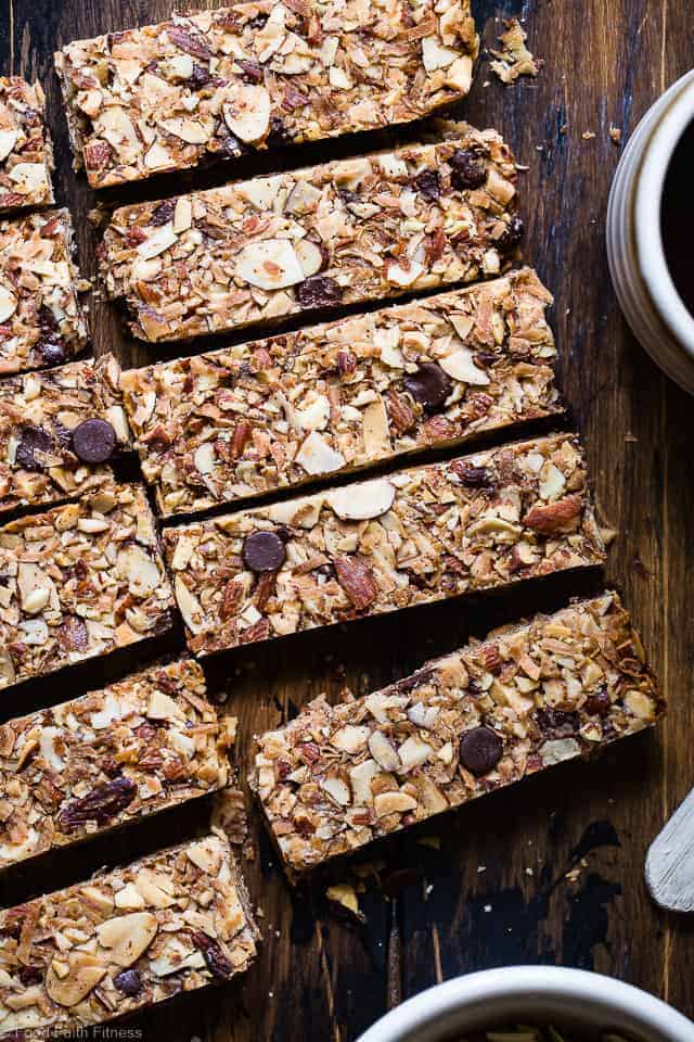 Barrette Granola Keto Senza Zucchero a Basso Contenuto di Carboidrati