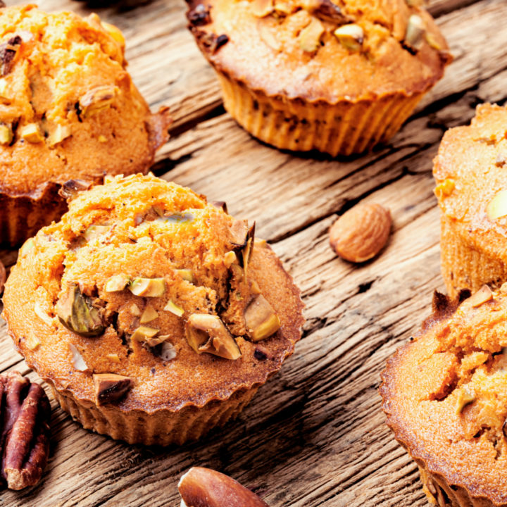 Muffin Mattutini Keto ad Alto Contenuto di Fibre (Senza Glutine)