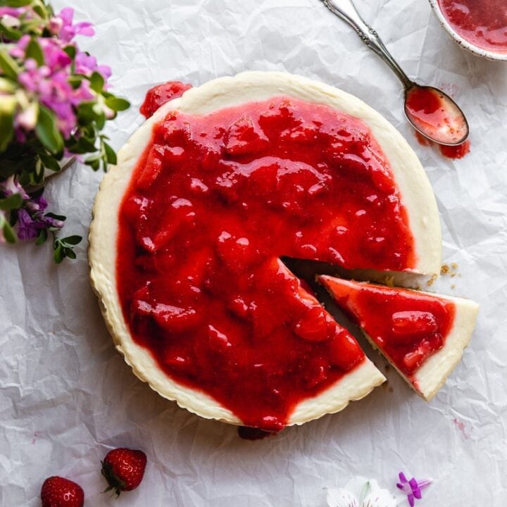 Cheesecake Keto (Low-Carb, Senza Glutine)