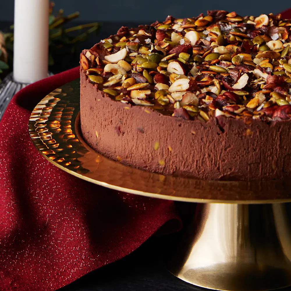 Torta al cioccolato keto senza cottura