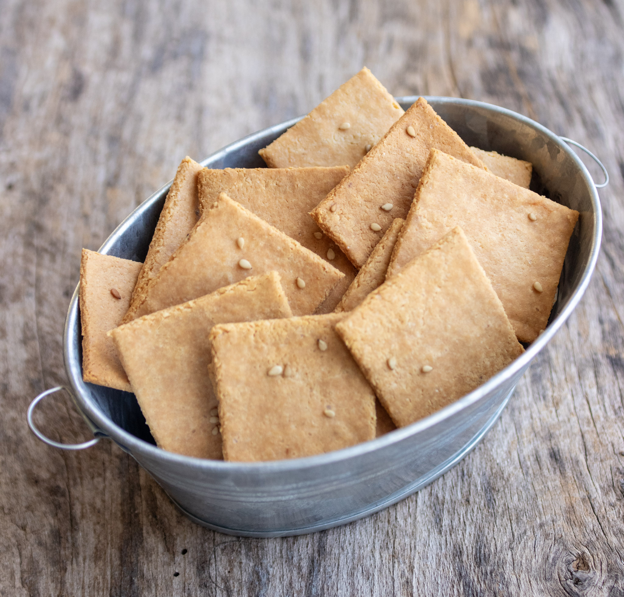 Cracker Proteici Croccanti Low Carb