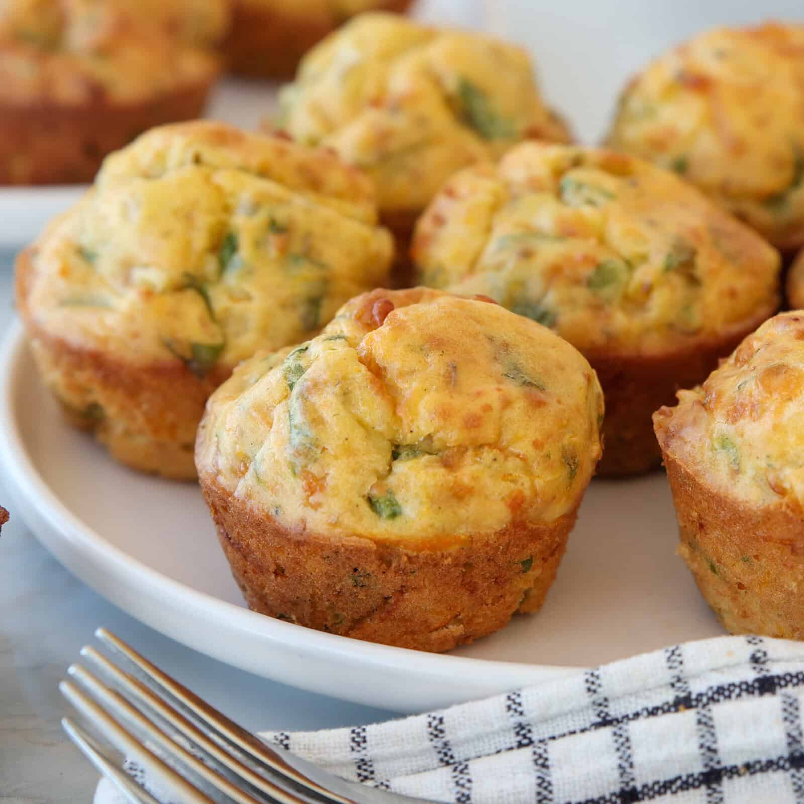 Muffin Salati al Fiocchi di Latte