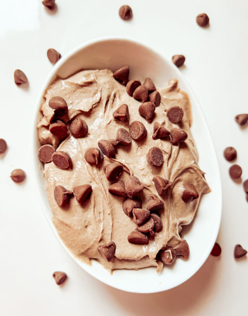 Mousse al Cioccolato ad Alto Contenuto Proteico (Senza Glutine, Low Carb, Keto)