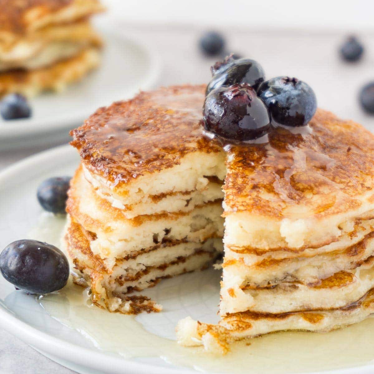 Pancakes al fiocchi di latte "Keto-friendly"