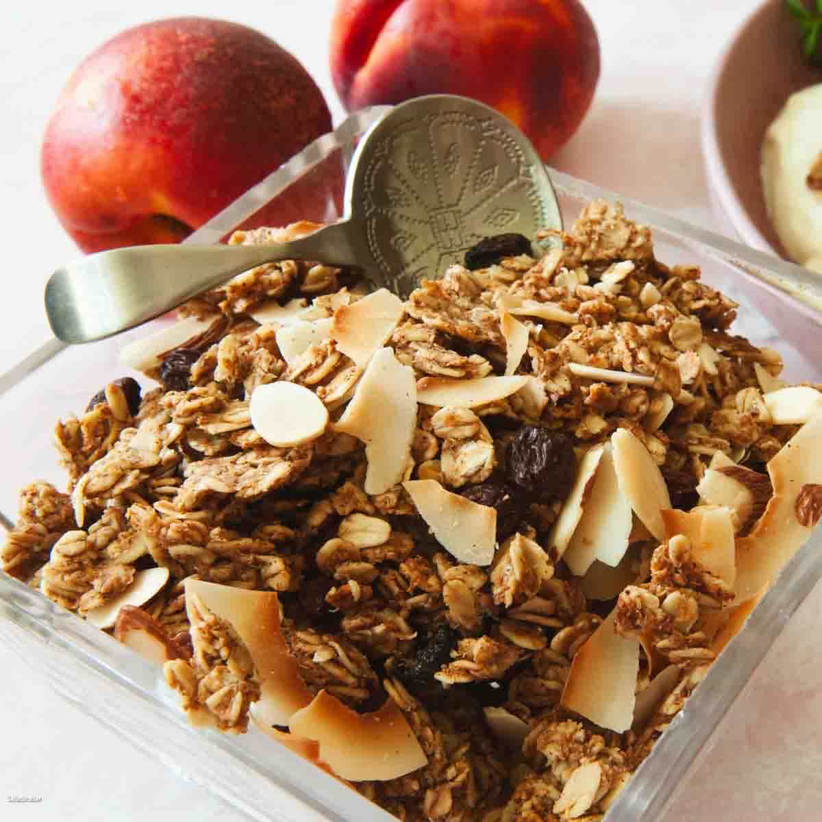 Ricetta Granola Fatta in Casa a Basso Contenuto Calorico