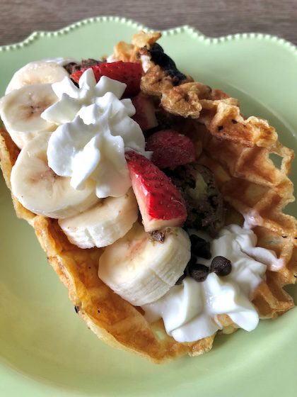 Taco Waffle di Albumi per Colazione