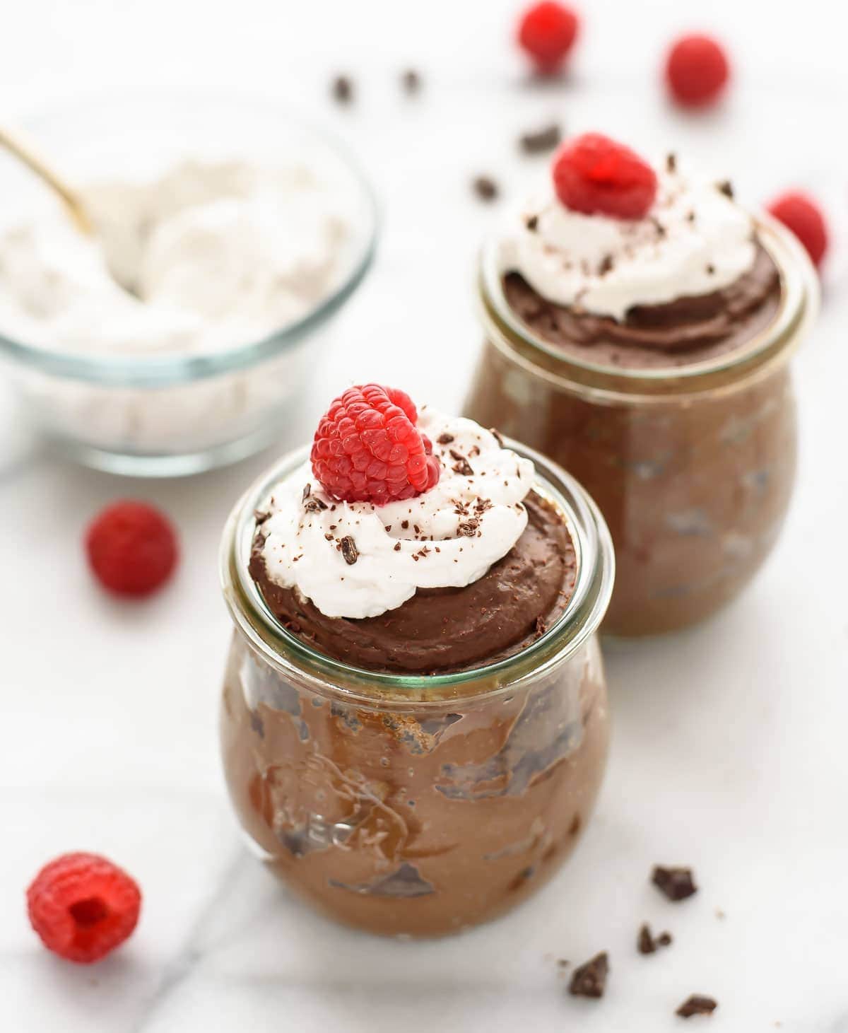 Mousse al Cioccolato e Avocado