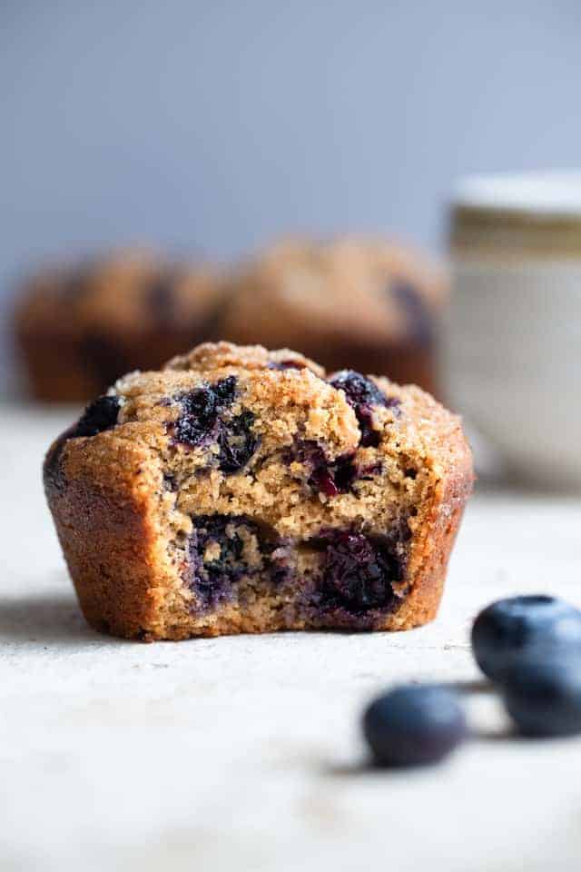 Muffin Integrali ai Mirtilli Salutari