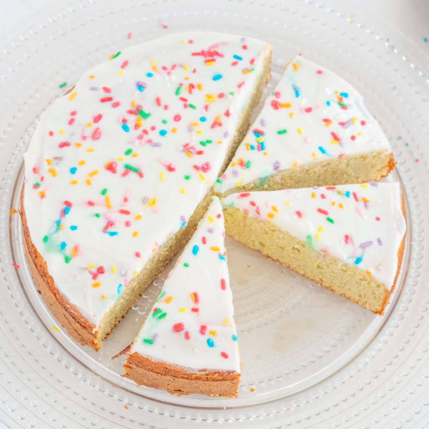 Torta Proteica alla Vaniglia