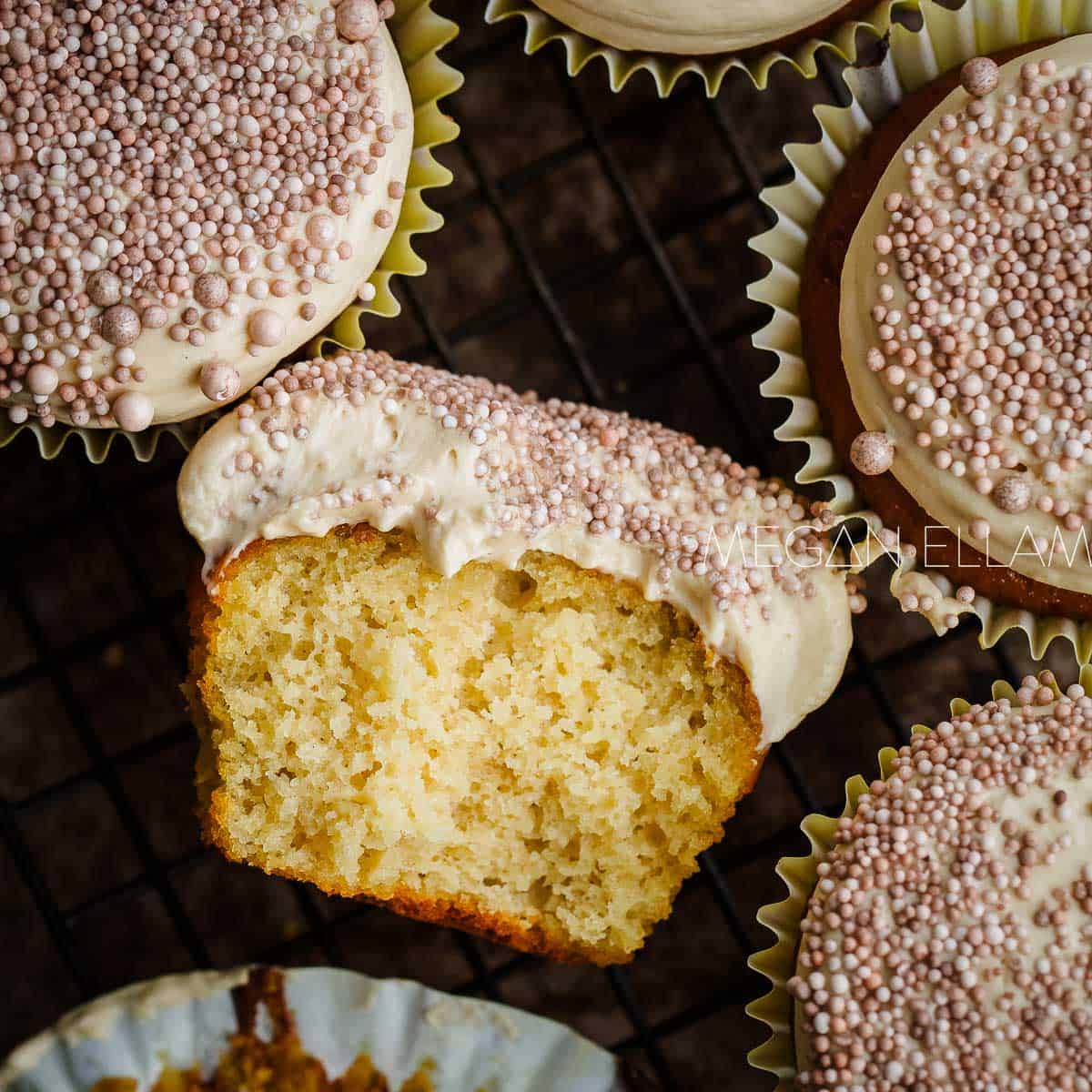 Cupcake Keto alla Vaniglia