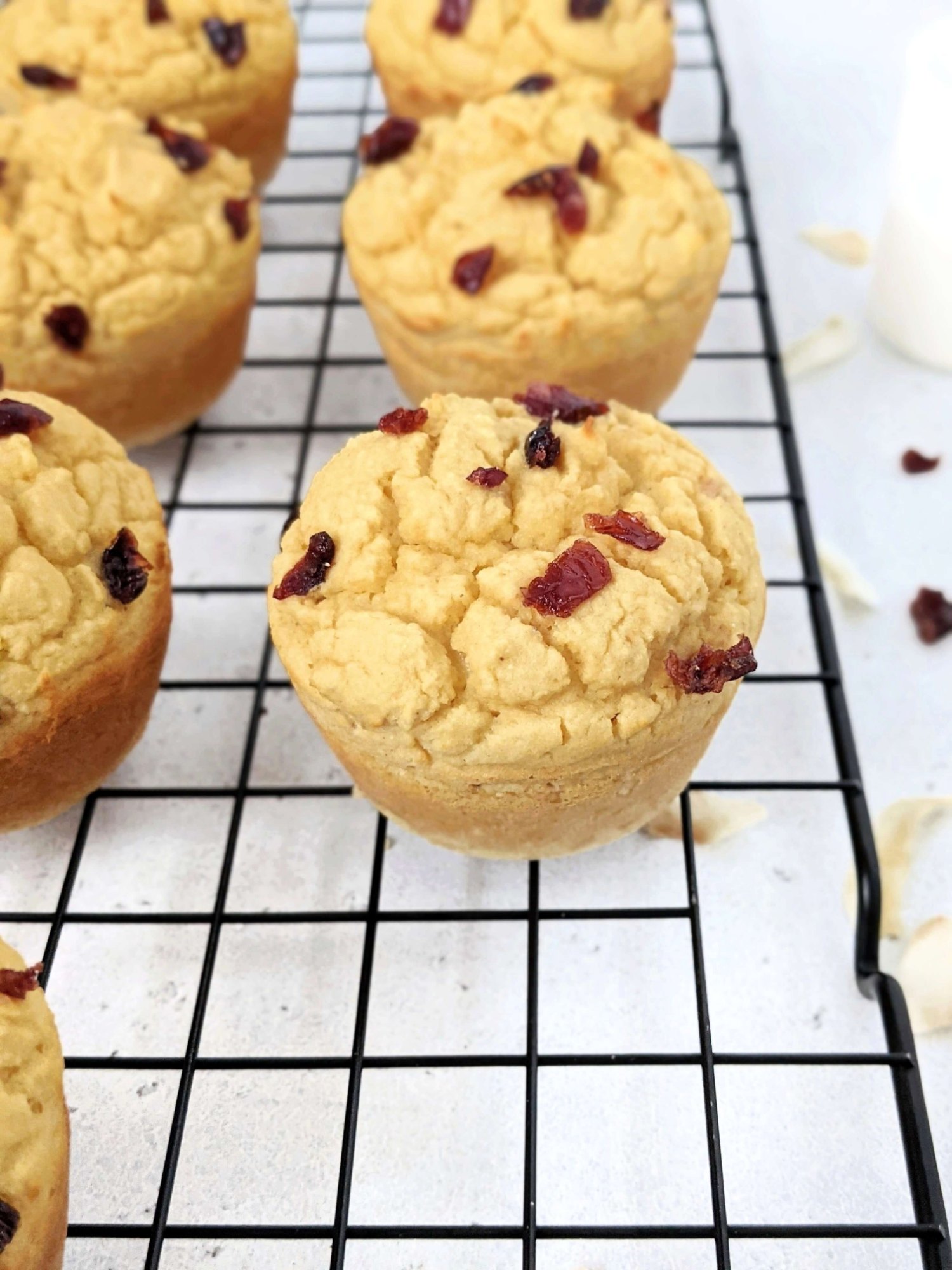 Muffin Proteici Miracolosi alla Farina di Cocco - 6 Ingredienti, KETO, Salutari