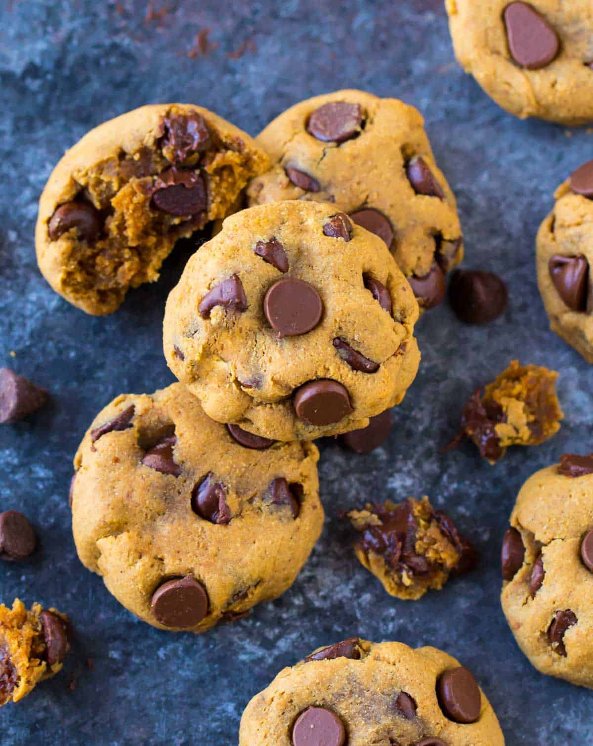 Biscotti alla Farina di Cocco con Burro d'Arachidi e Cioccolato
