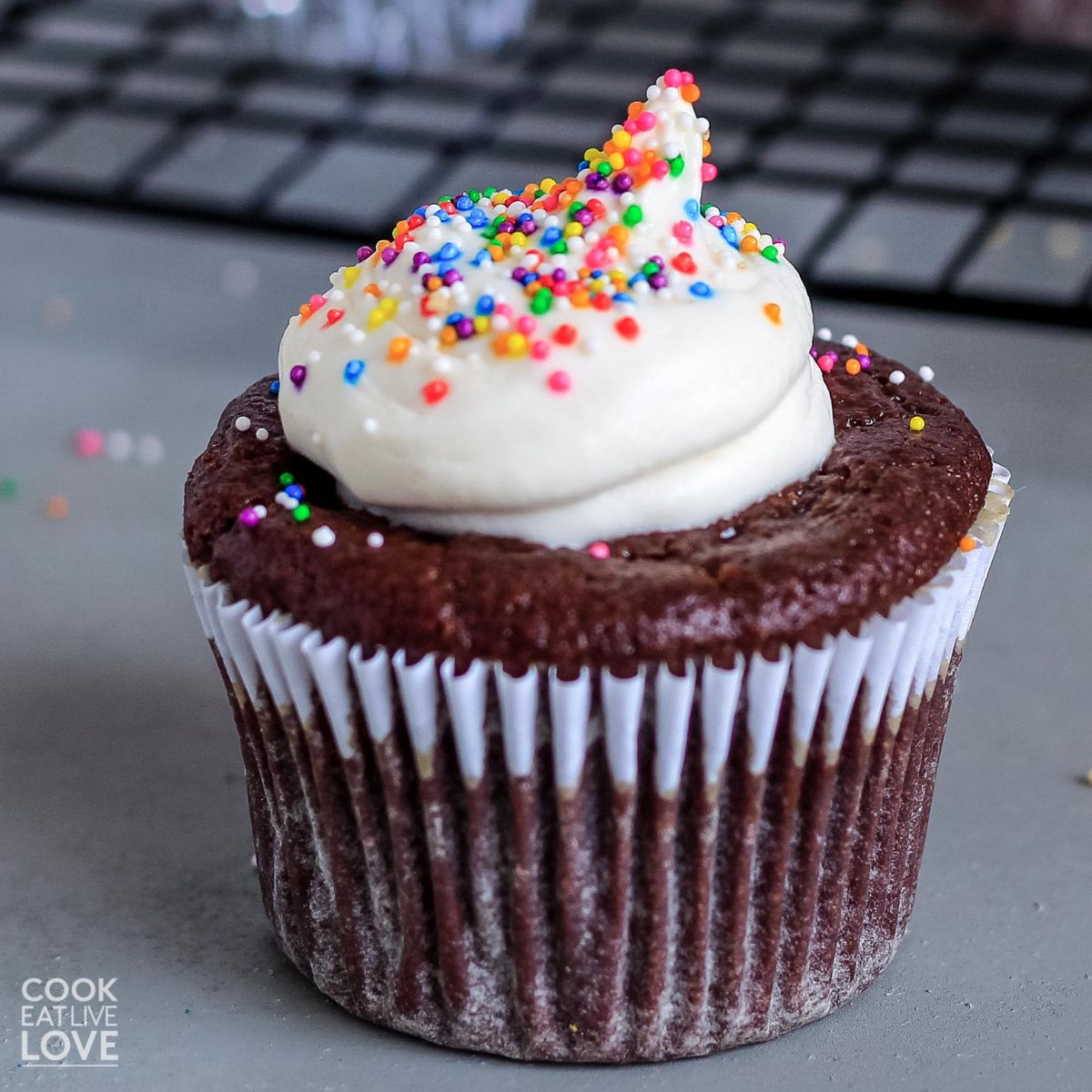 Cupcakes Senza Uova Salutari al Cioccolato