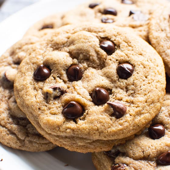 Biscotti Sani con Gocce di Cioccolato