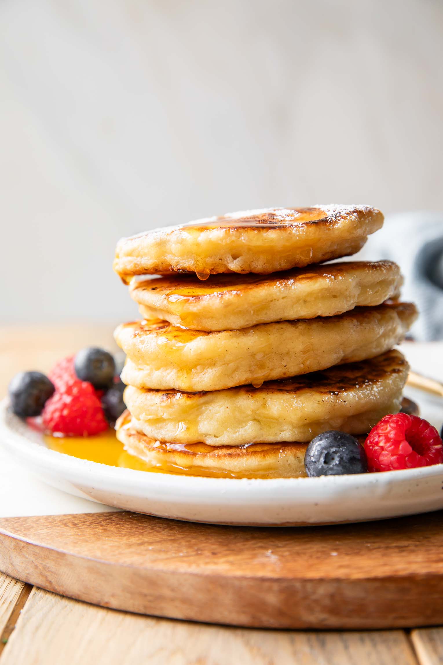 Pancakes al Fiocchi di Latte