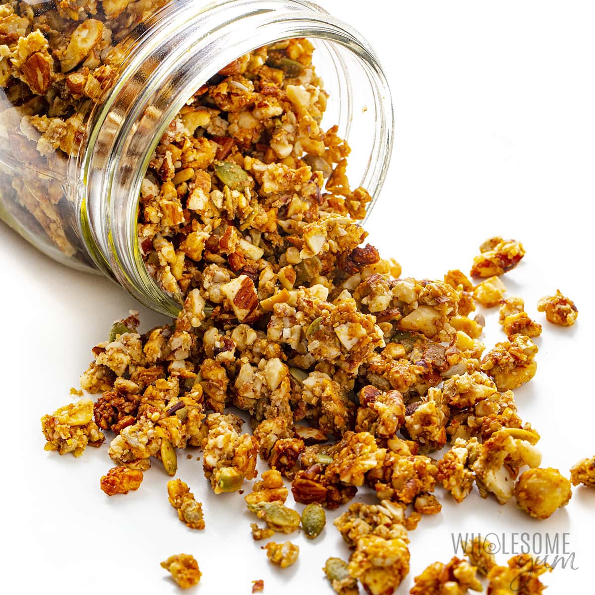 Granola Keto Facile a Basso Contenuto di Carboidrati