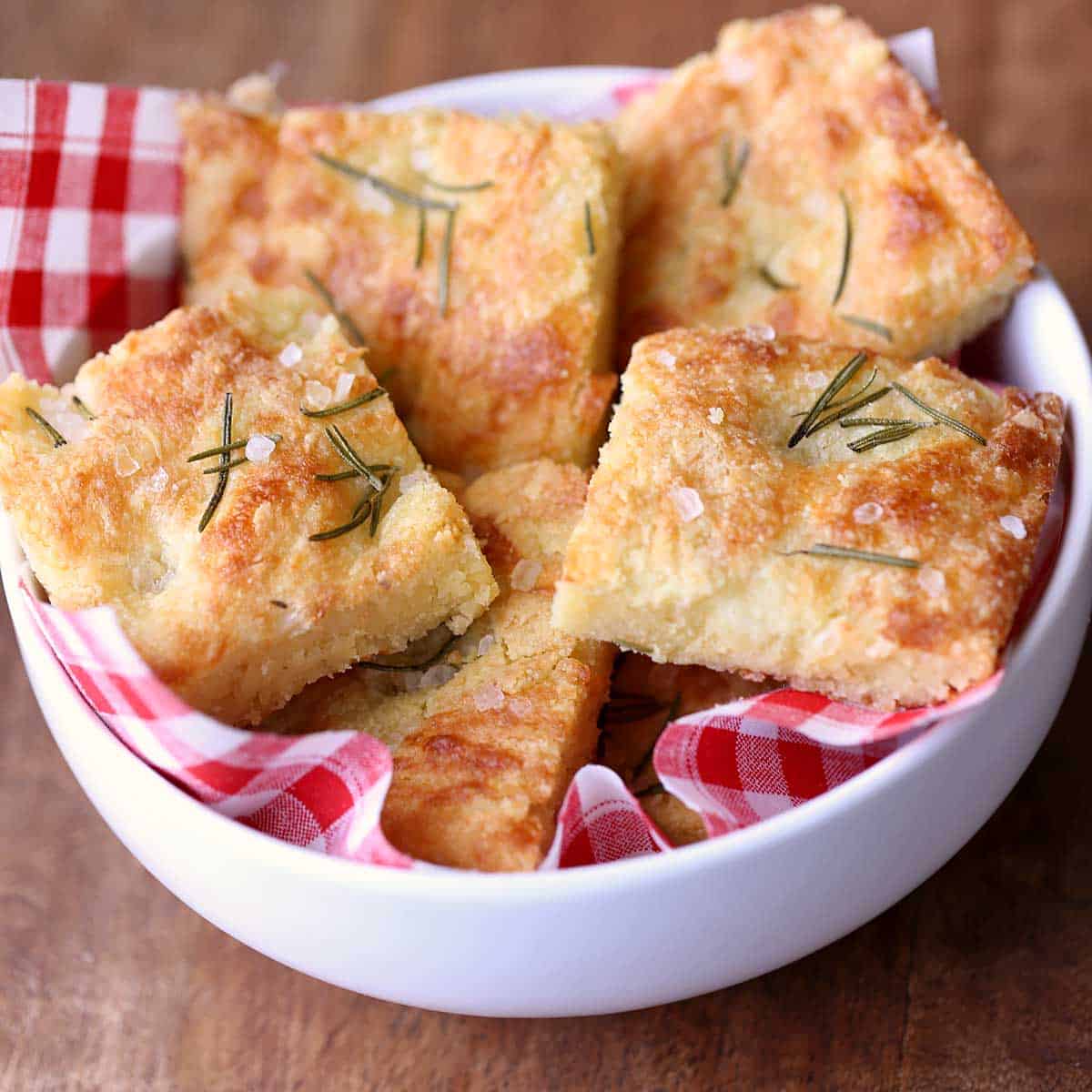 Focaccia Keto Facile