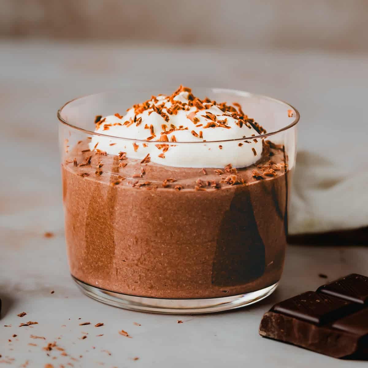 Mousse al Cioccolato ad Alto Contenuto Proteico