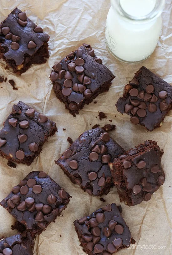 Brownies ai fagioli neri
