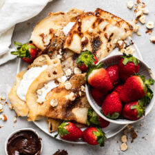 Ricetta Facile di Crêpes Vegane
