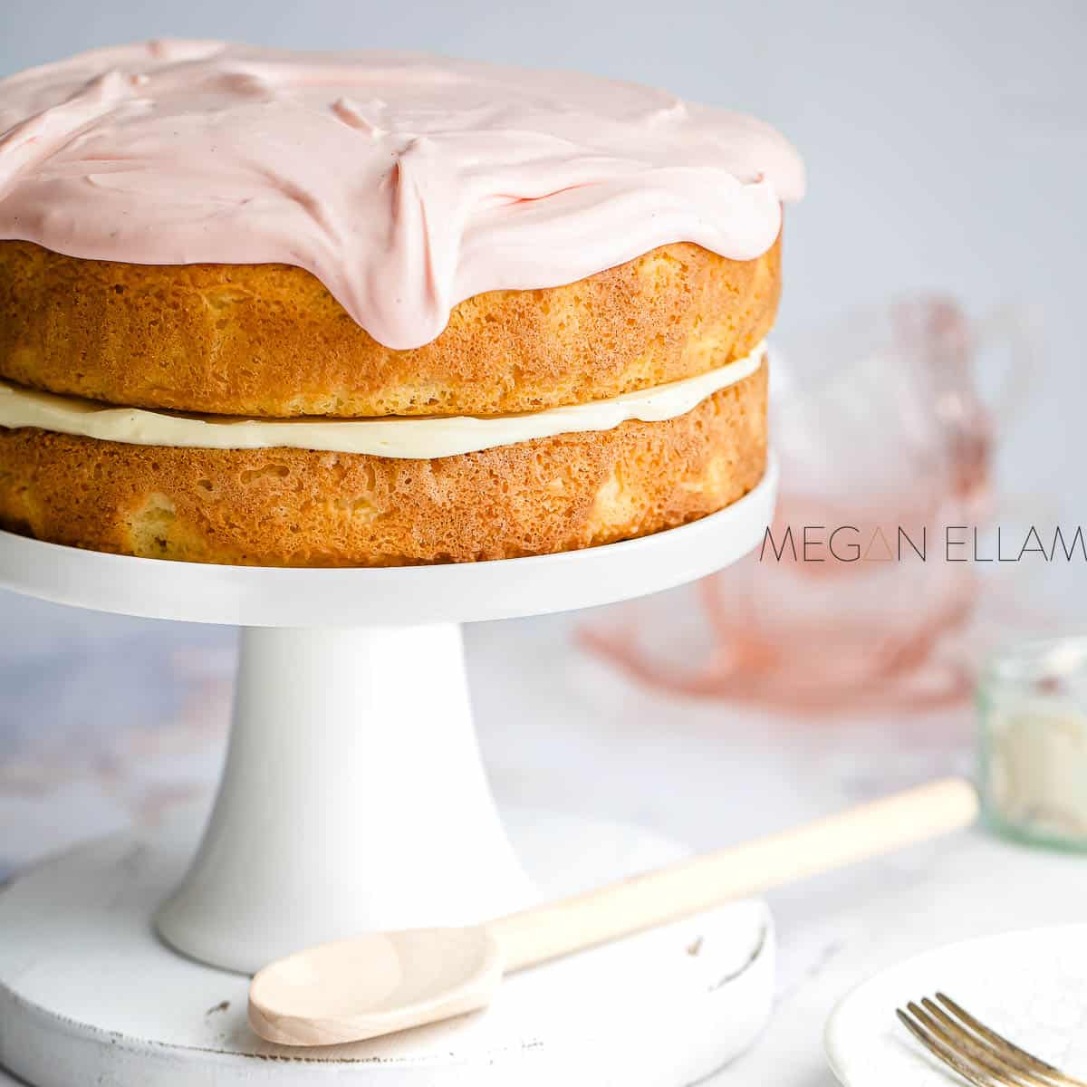 Torta alla Vaniglia Keto