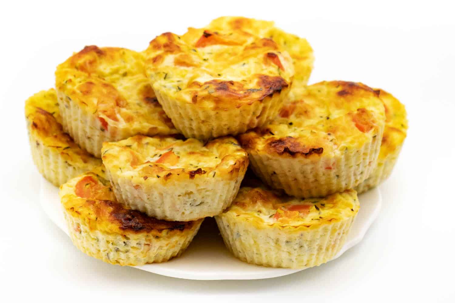 Muffin di Verdure Low Carb Senza Farina