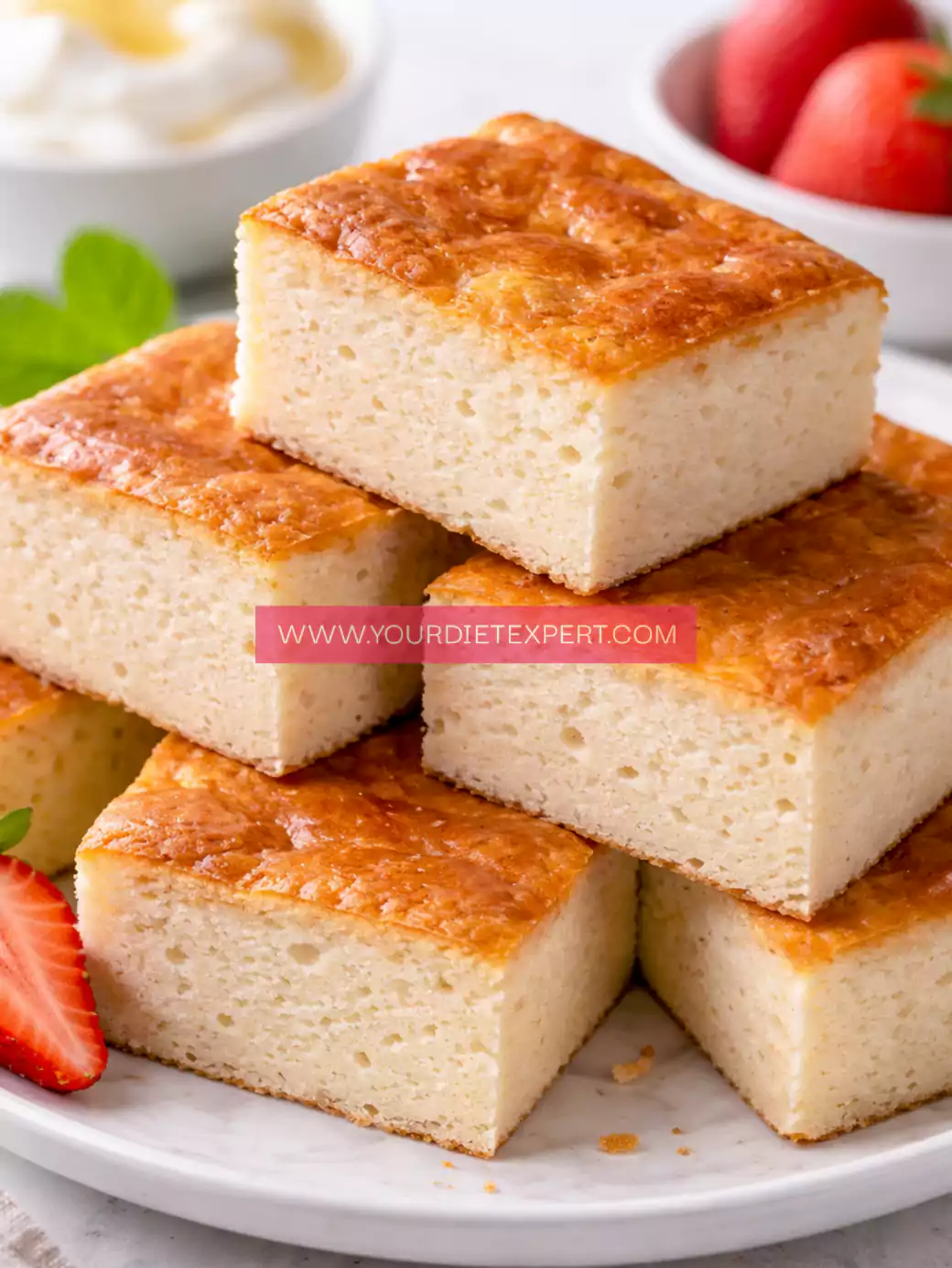 Torta ad Alto Contenuto Proteico con 2 Ingredienti
