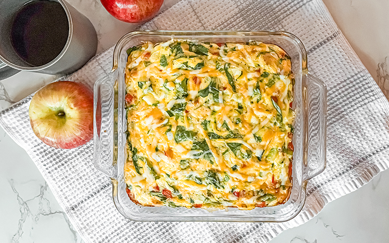 Casseruola Facile per Colazione Chetogenica e Diabetica