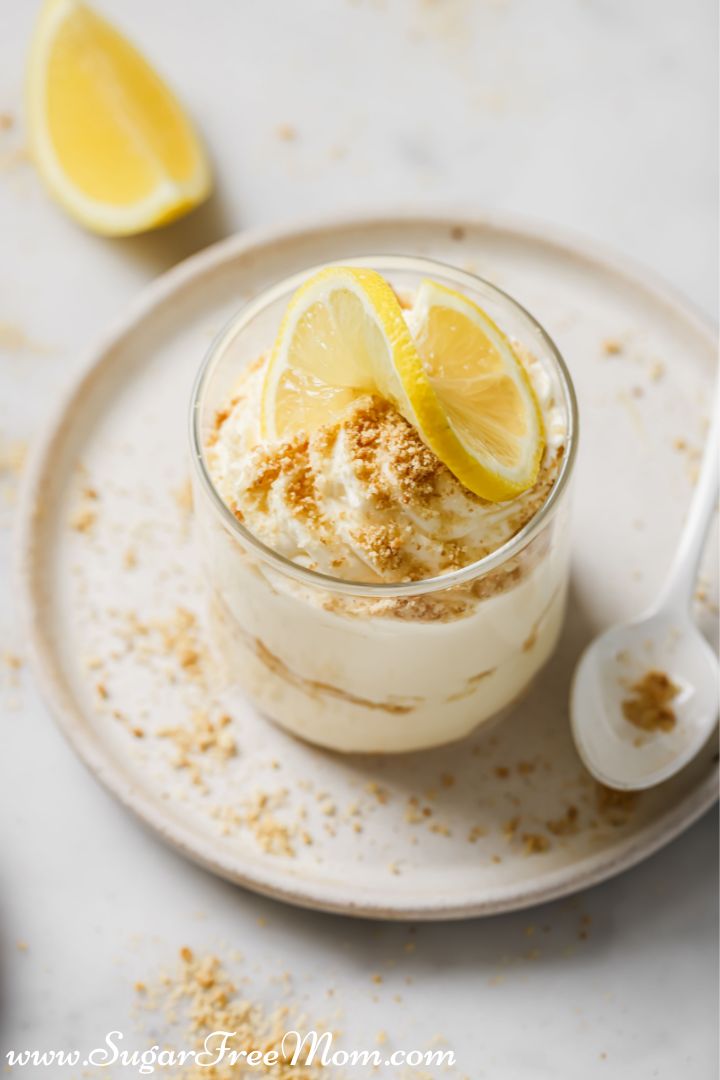Cheesecake Facile Low Carb al Limone