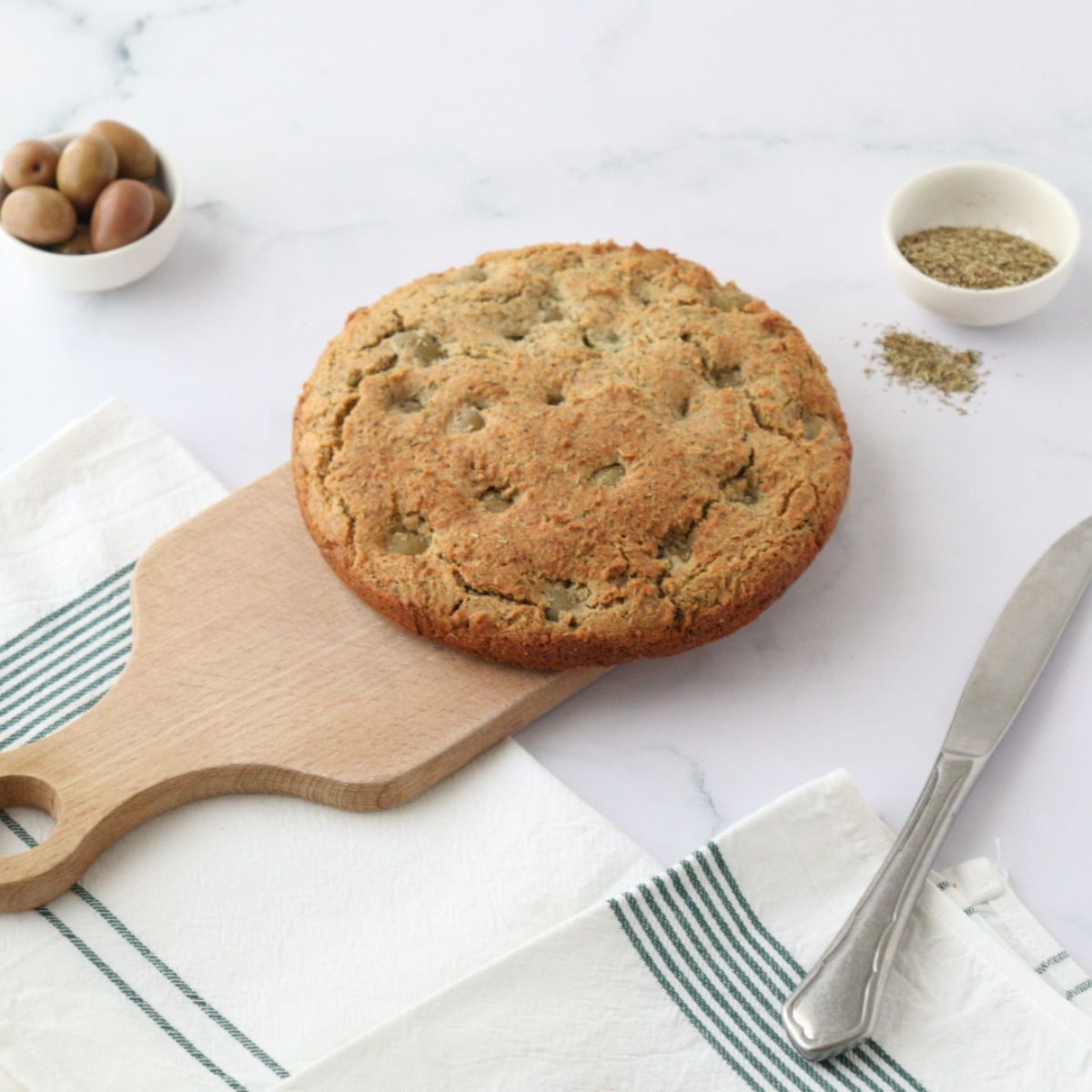 Focaccia Senza Glutine (Senza Lievito, Vegana)