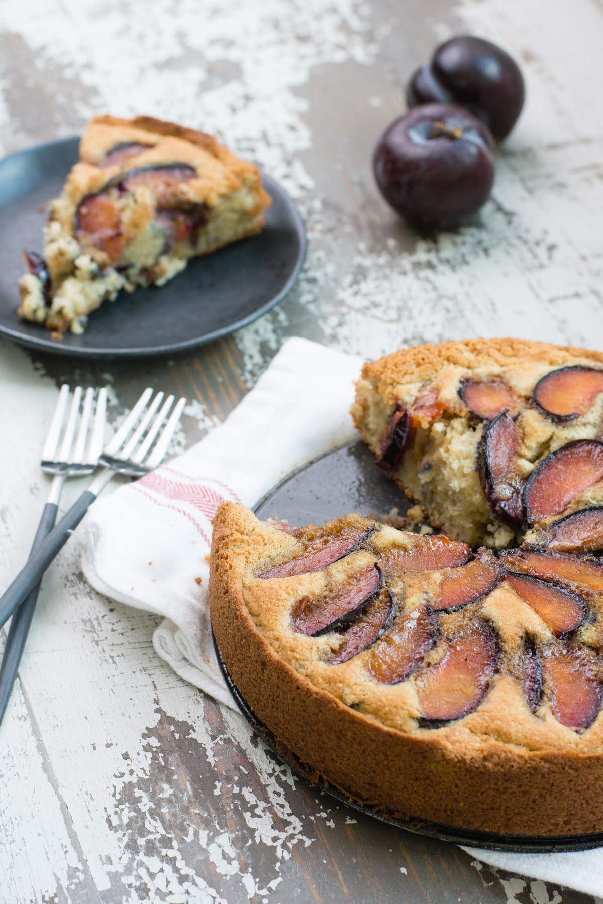 Plum Cake (Senza Glutine + Paleo)