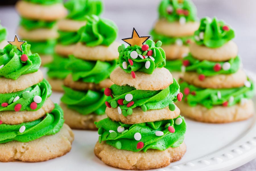 Biscotti Albero di Natale Keto