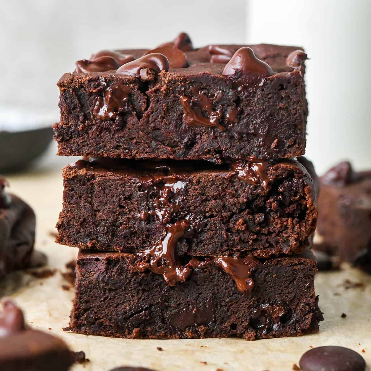 Brownies Sani ai Fagioli Neri