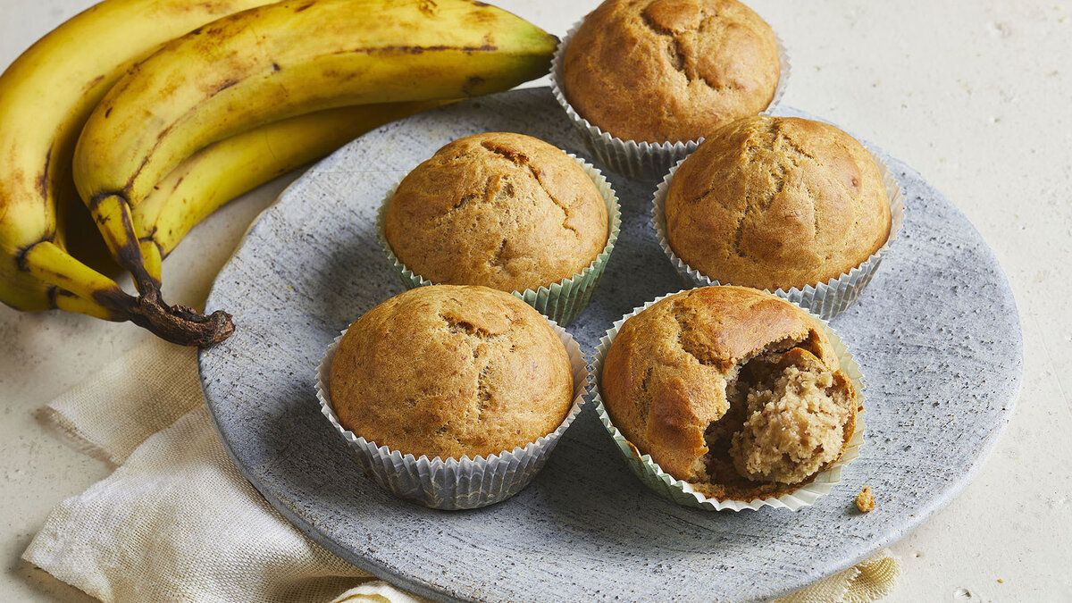 Muffin Banana Senza Zucchero – Semplici e Soffici