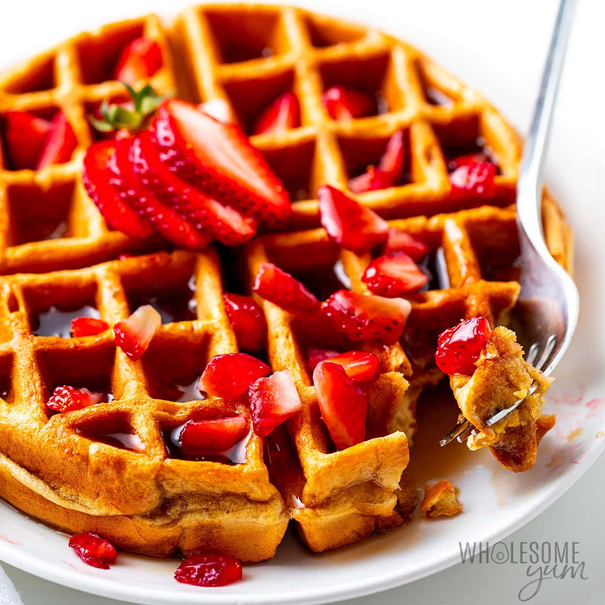 Waffle Proteici (Croccanti Senza Farina)