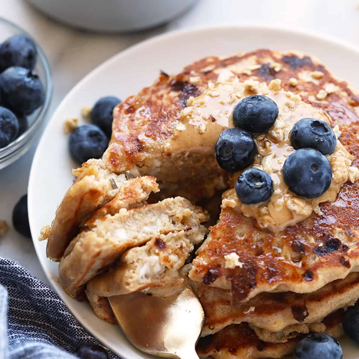 Pancakes al Fiocchi di Latte
