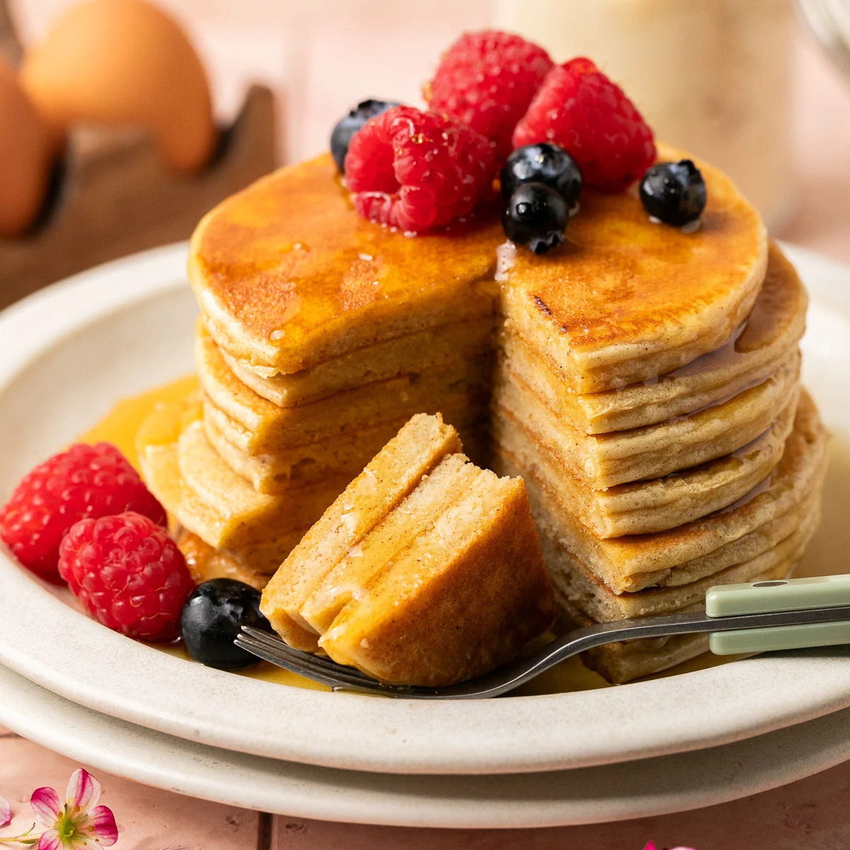 Ricetta Facile Pancake Proteici (Low Carb)